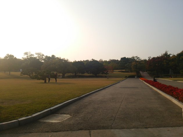 達城公園内の風景1（2015年10月撮影）